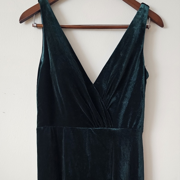 Jenny yoo collection long velvet dress - Picture 5 of 9